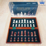 Ajedrez Madera Magnetico Fino Juego Mesa Premium Portable