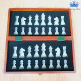 Ajedrez Madera Magnetico Fino Juego Mesa Premium Portable