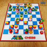 Ajedrez Super Mario Bross Lujo Chess Grande Coleccion