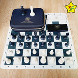 Ajedrez Profesional Lujo Tapete Silicona A & A Chess Torneo