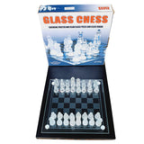 Ajedrez Cristal Vidrio Lujo Chess Elegante Obsequio Detalle