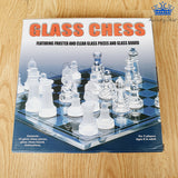 Ajedrez Cristal Vidrio Lujo Chess Elegante Obsequio Detalle