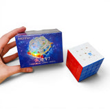 Aosu V7 Cubo 4x4 Triple Track Magnetic Uv Ballcore Moyu Aosu Triple Track UV