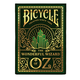 Baraja The Wonderful Wizard Of Oz Bicycle Poker Verde Cartas