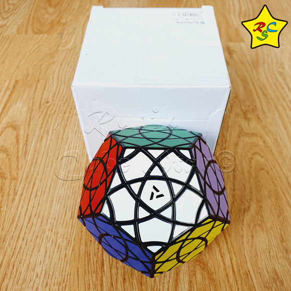 Bauhinia Dodecaedro Aj Cubo Modificación Negro Difícil