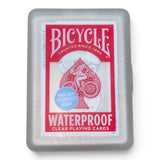 Baraja Poker Waterproof Rojo Bicycle Plástico Resistente Agua