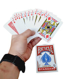 Baraja Trucada Solo J Diamantes Rojos Bicycle Poker Magia