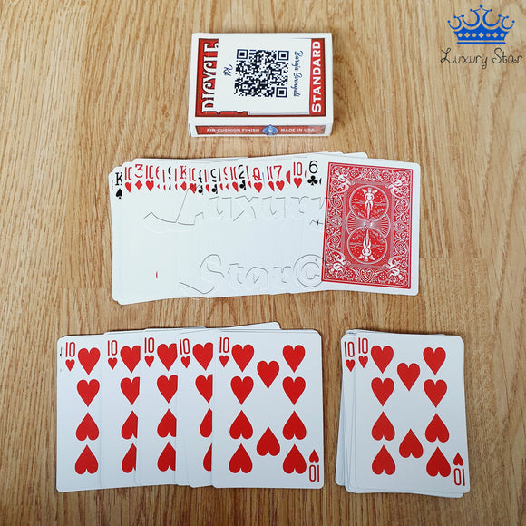 Baraja Trucada Svengali Bicycle Naipes Poker Magia Repetidas