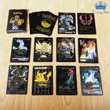 Baraja Pokemon Cartas Metalizadas Coleccionables Premium x 55 Cartas