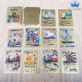 Baraja Pokemon Cartas Metalizadas Coleccionables Premium x 55 Cartas