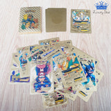 Baraja Pokemon Cartas Metalizadas Coleccionables Premium x 55 Cartas