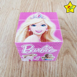 Cubo 3x3 Barbie Animado Figuras Impreso Rosado Muñeca