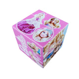Cubo 3x3 Barbie Animado Figuras Impreso Rosado Muñeca