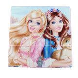 Cubo 3x3 Barbie Animado Figuras Impreso Rosado Muñeca