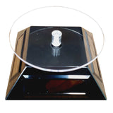 Base Solar Giratoria Exhibicion Joyeria Giro 360