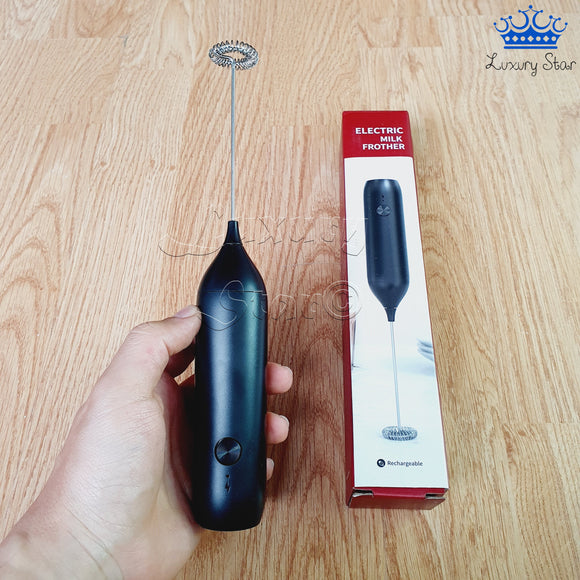Espumador Batidor Portátil Mini Eléctrico Café Bebidas