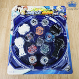Estadio Beyblade Metalico Trompo Ataque Batalla Anime X6