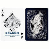Baraja Poker Bicycle Dragon Red Gold Black Blue New