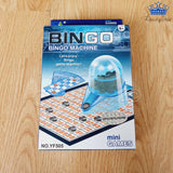 Bingo Machine Mini Juego Mesa Azar Familiar + Cartones