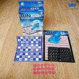 Bingo Machine Mini Juego Mesa Azar Familiar + Cartones