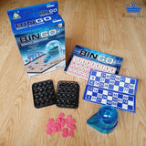 Bingo Machine Mini Juego Mesa Azar Familiar + Cartones