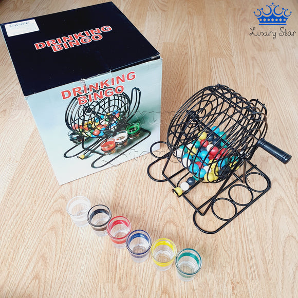 Bingo Balotera Shots Metalico Tragos Copas Amigos Familia