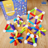 Juguete Didactico Bloques Magneticos Esferas Construccion
