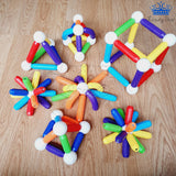Juguete Didactico Bloques Magneticos Esferas Construccion