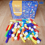 Juguete Didactico Bloques Magneticos Esferas Construccion