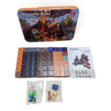 Set Bloques Magneticos Minecraft x60 Caja Metalica Niños