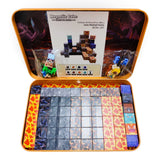 Set Bloques Magneticos Minecraft x60 Caja Metalica Niños