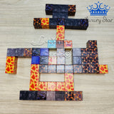 Set Bloques Magneticos Minecraft x60 Caja Metalica Niños