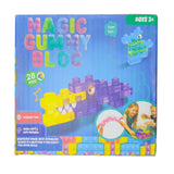 Bloques Magicos Goma Colores x28 Armar Figuras Antiestres