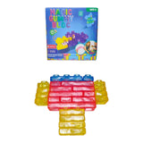 Bloques Magicos Goma Colores x28 Armar Figuras Antiestres