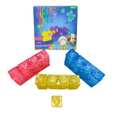 Bloques Magicos Goma Colores x28 Armar Figuras Antiestres