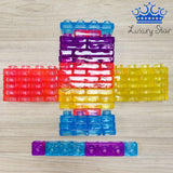 Bloques Antiestres Magicos Goma x56 Multicolor Construccion