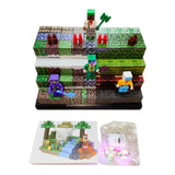 Set Bloques Magneticos Minecraft Construccion My World x130