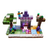 Set Bloques Magneticos Minecraft Construccion My World x130