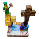 Set Bloques Magneticos Minecraft Construccion My World x130