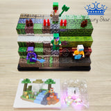 Set Bloques Magneticos Minecraft Construccion My World x130