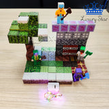 Set Bloques Magneticos Minecraft Construccion My World x130
