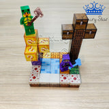 Set Bloques Magneticos Minecraft Construccion My World x130