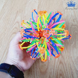 Esfera Expandible Antiestrés Bola Didactica Atomo Juguete