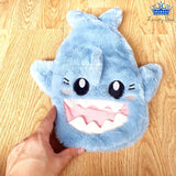 Bolsa Termica Agua Caliente Peluche Tiburon Dolores Colicos