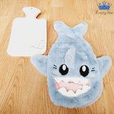 Bolsa Termica Agua Caliente Peluche Tiburon Dolores Colicos