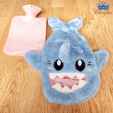 Bolsa Termica Agua Caliente Peluche Tiburon Dolores Colicos