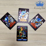 Cartas Stitch x 10 Plateado Negro Juego Niños Coleccion
