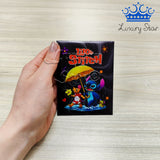Cartas Stitch x 10 Plateado Negro Juego Niños Coleccion