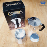 Cafetera Italiana Grande 12 Tazas Aluminio Cafe Tradicional