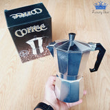 Cafetera Italiana Cafe Aluminio 6 Tazas Bebida Caliente